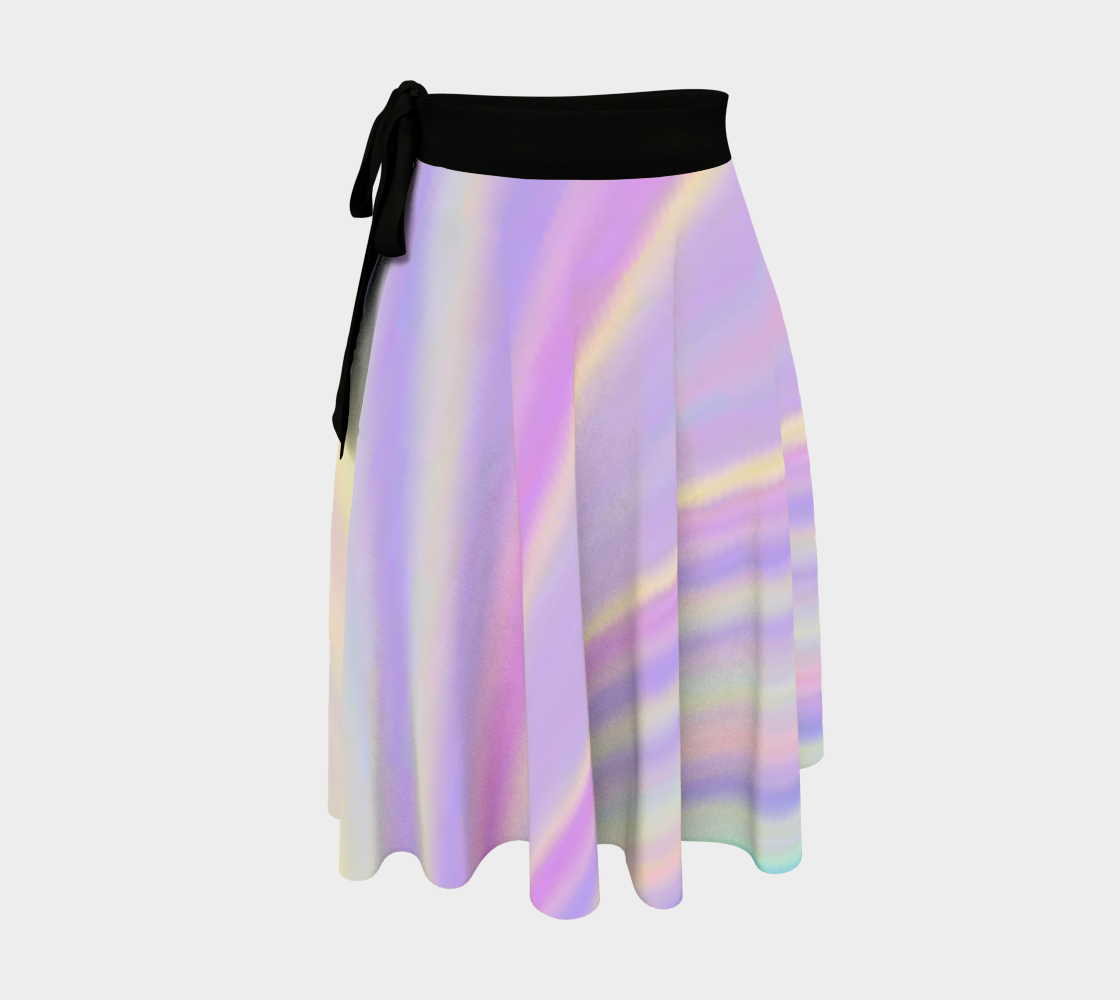 Wraping Skirt Pastel Purplre Painting preview
