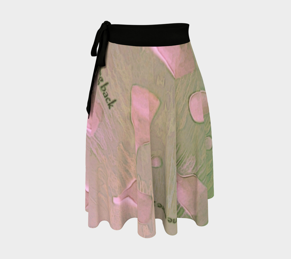 quote wear series, pink and green, pickleball artwear thumbnail #2