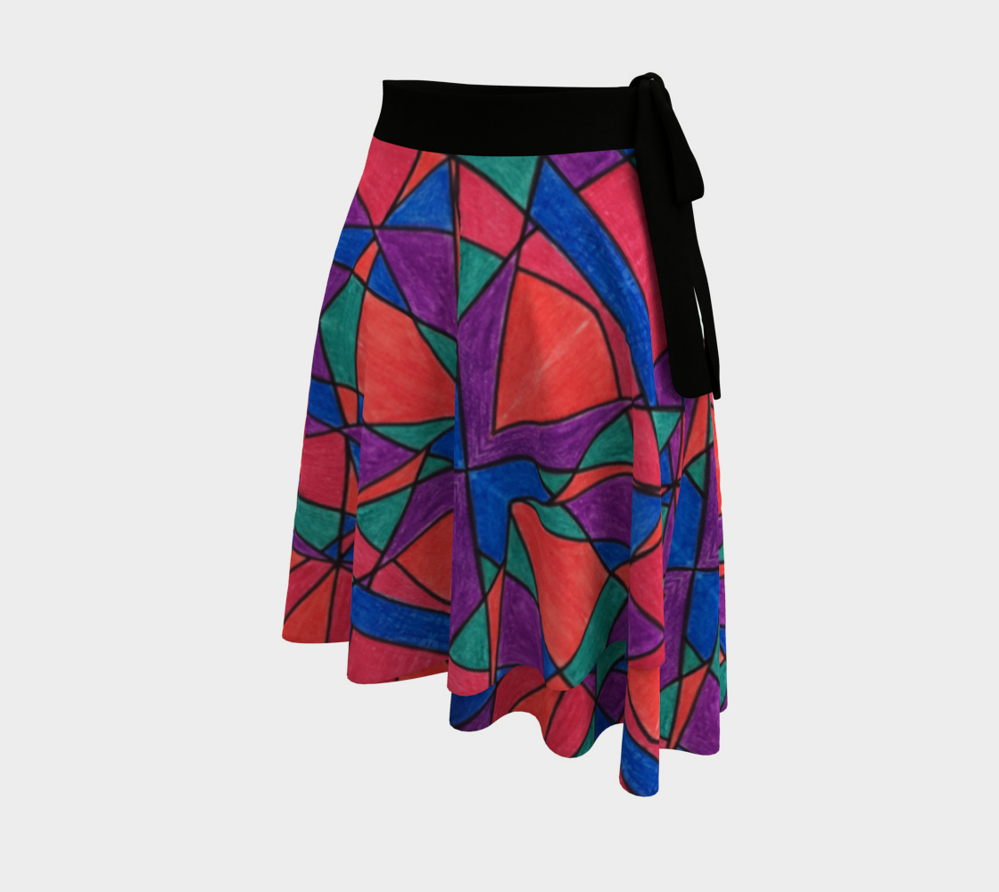 Prismatic Wrap Skirt preview #2