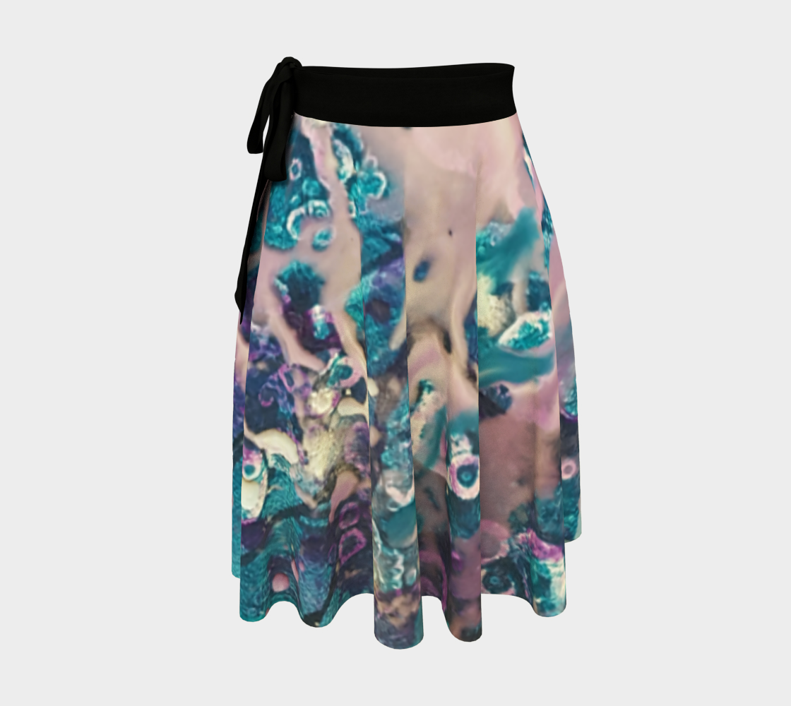 Milky Way II Wrap Skirt 3D preview