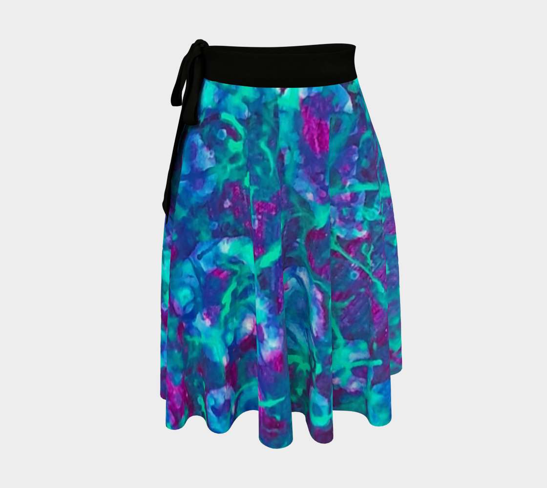 Azure Stone II Wrap Skirt 3D preview