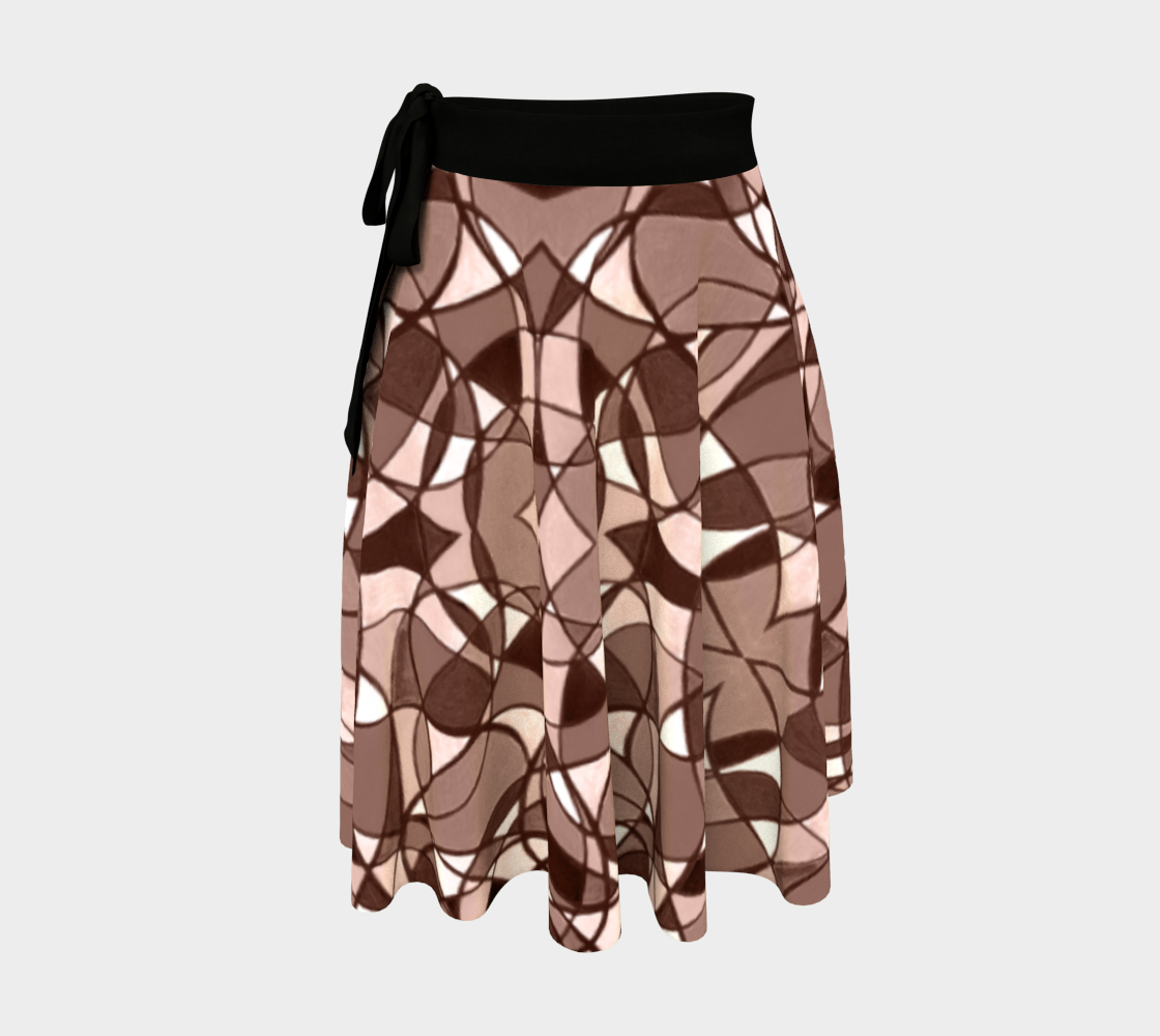 Mocha Wrap Skirt preview