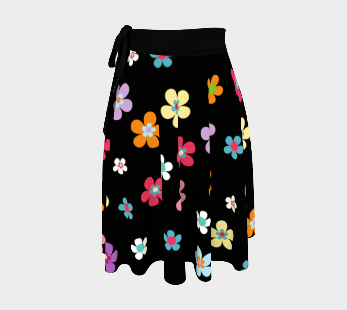 flower skirt 3D preview