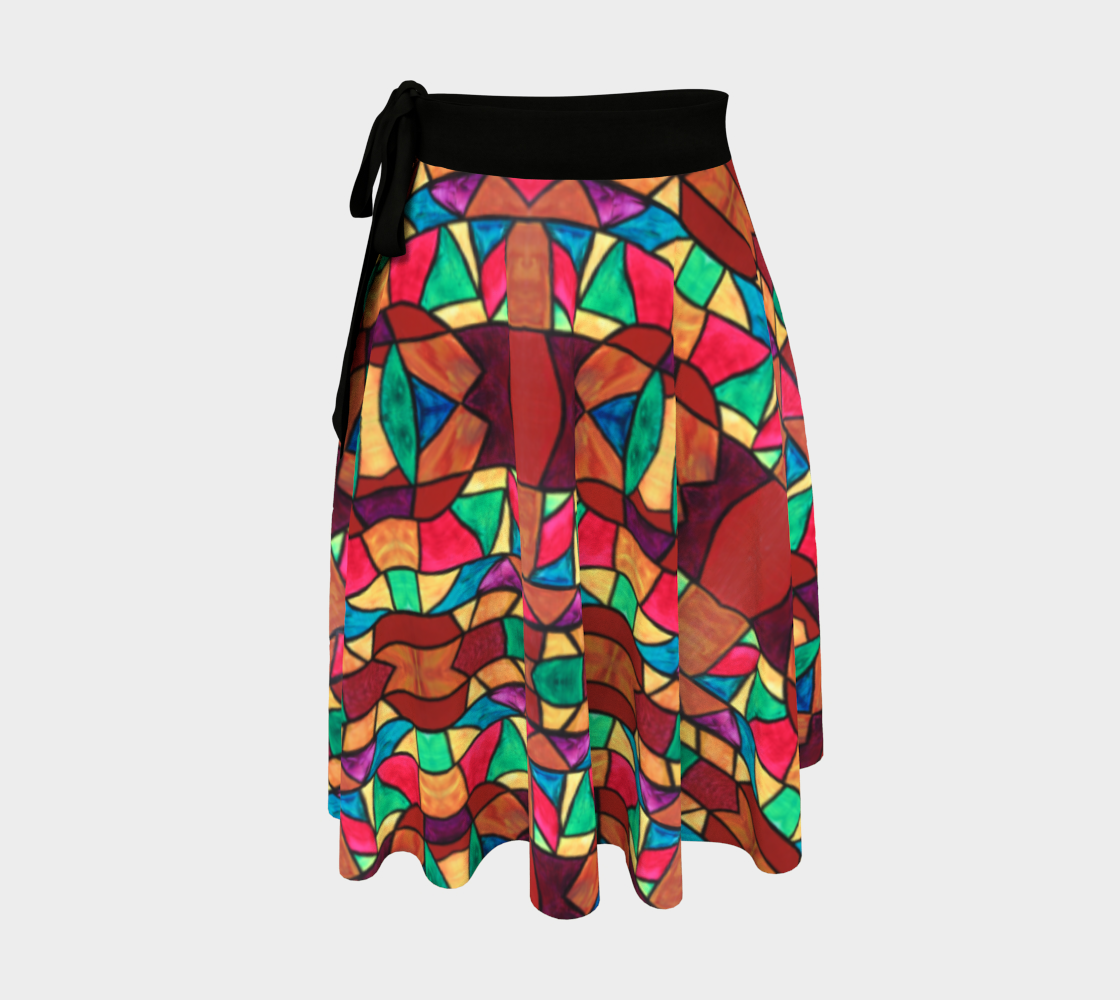 Penobscot Stained Glass Wrap Skirt preview #1