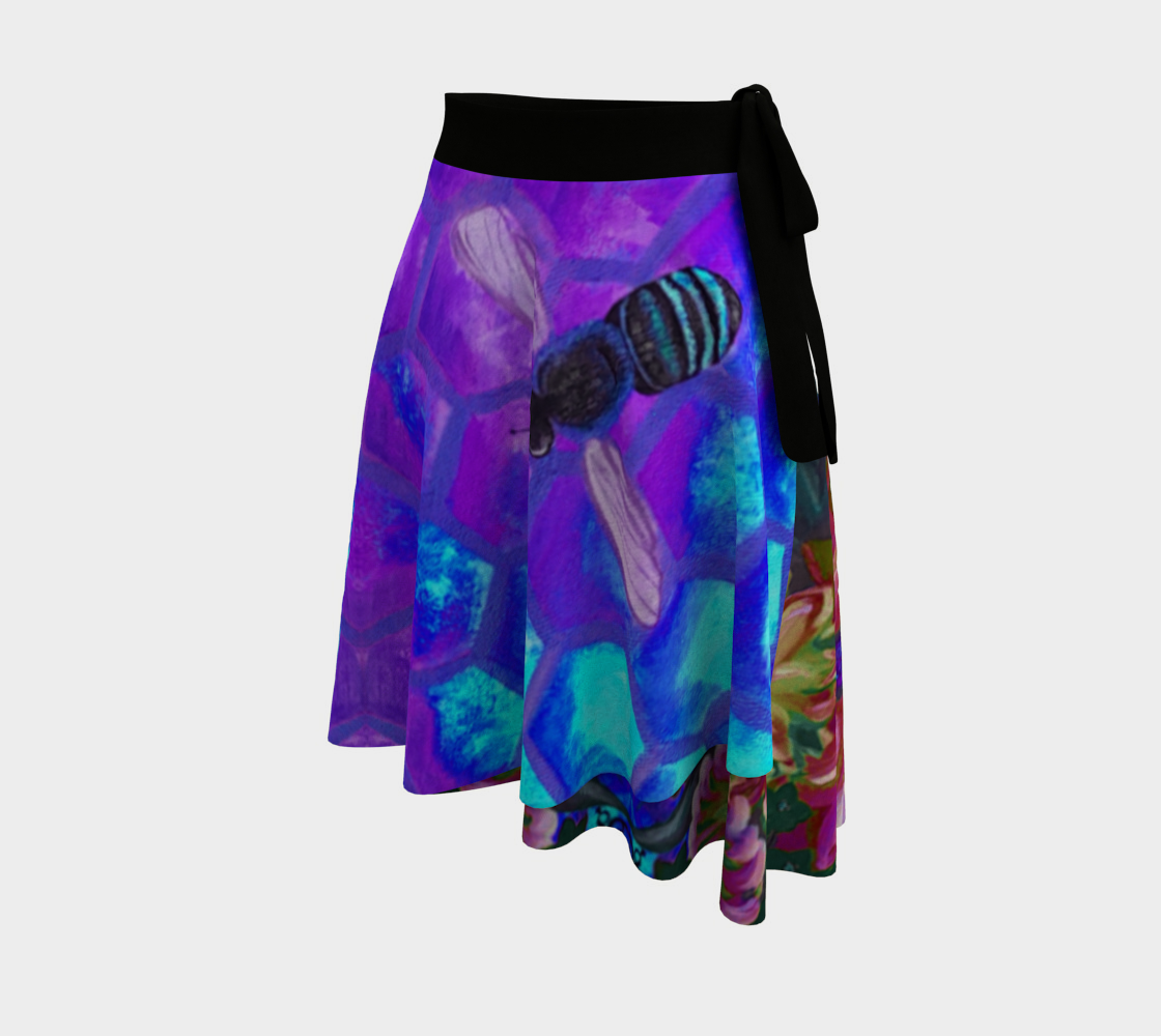 Wild Honey Wrap Skirt preview #2