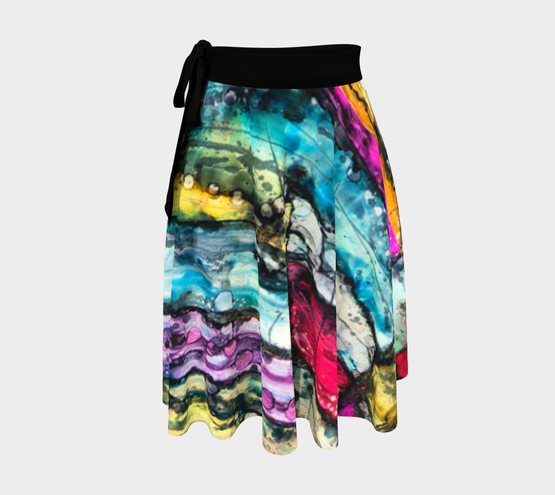 Worth Salvaging Wrap Skirt - PaminOttawa.com preview