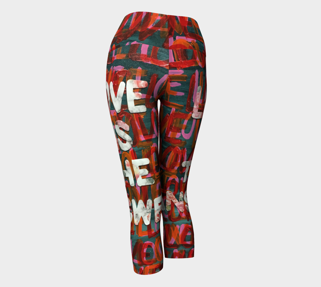 Lauren Love is the Answer Yoga Capri preview #3