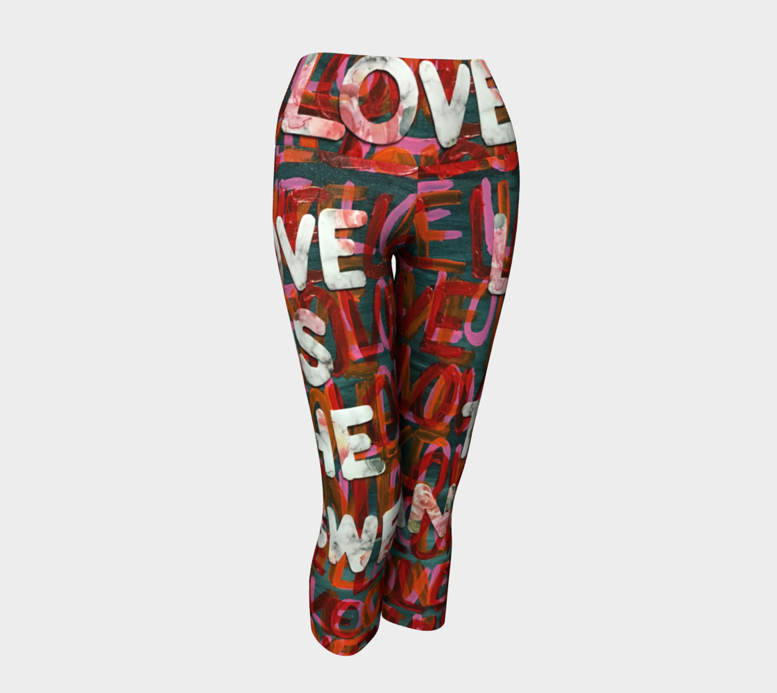 Lauren Love is the Answer Yoga Capri preview #1