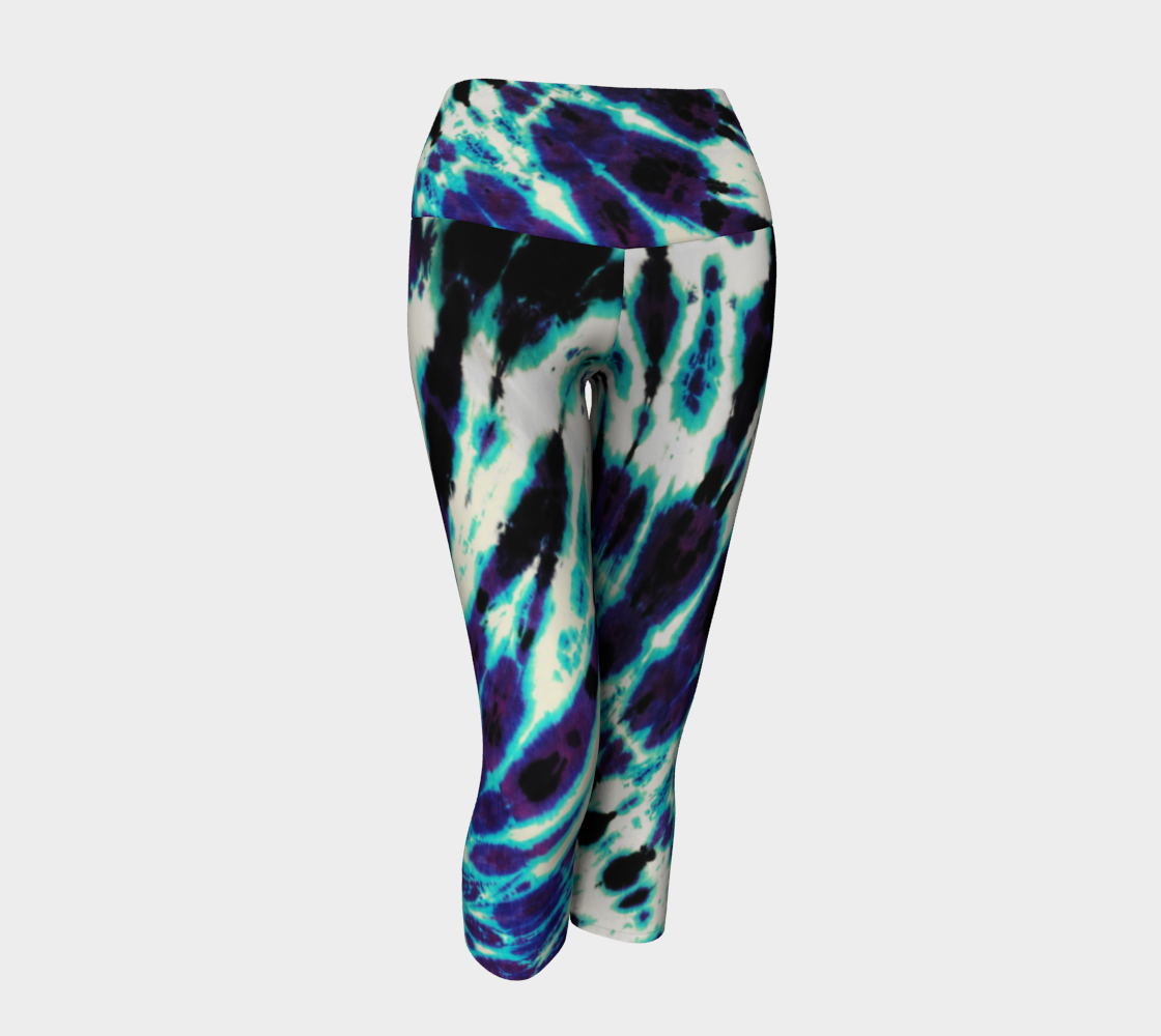 Tie Dye Yoga Capri preview #1