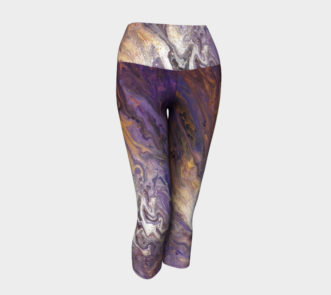 Amethyst Midnight Yoga Capris preview
