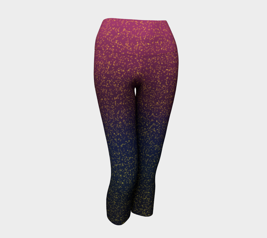 Fireflies at Night Yoga Capris  preview