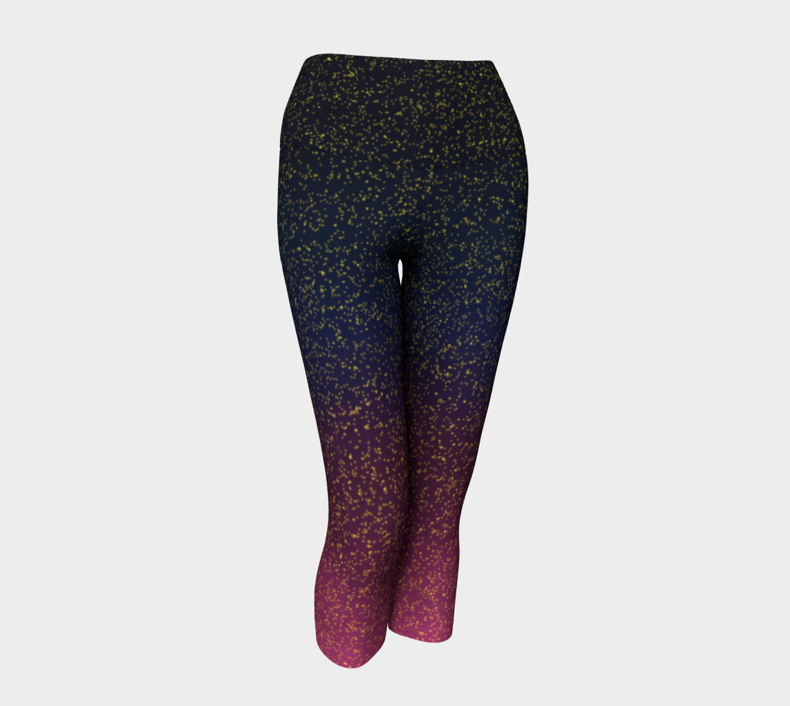 Fireflies at Night Yoga Capris  preview