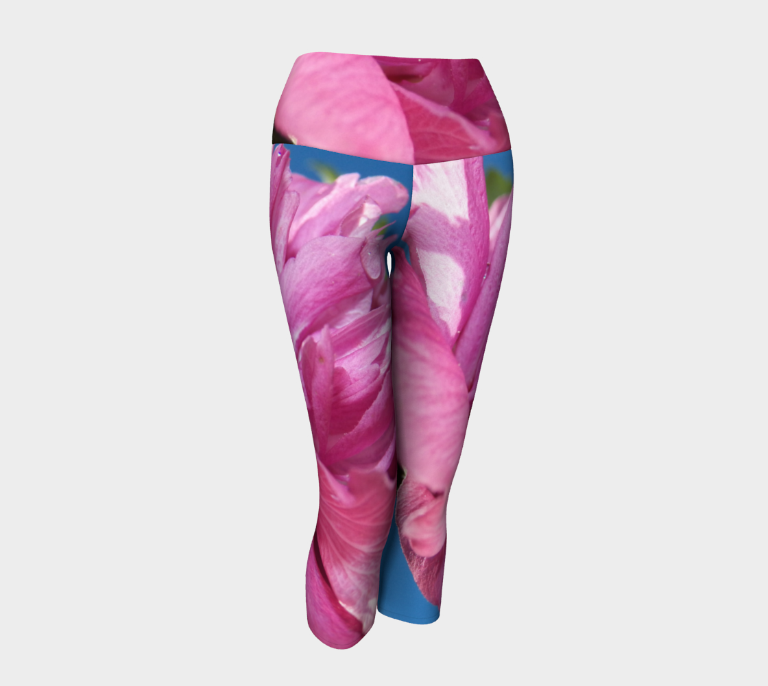 Rose of Sharon and Blue Yoga Capris preview