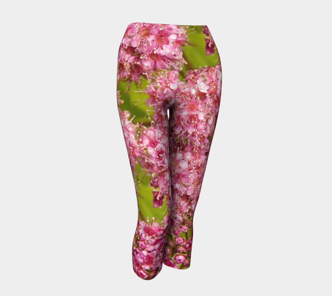 Pink Spirea Yoga Capris preview #1