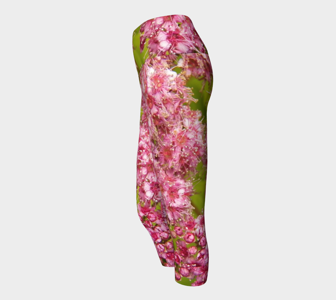 Pink Spirea Yoga Capris preview #2