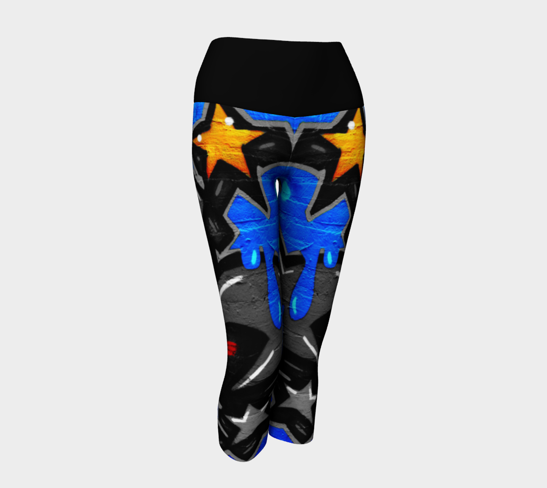 Graffiti 3 Yoga Capris preview #1
