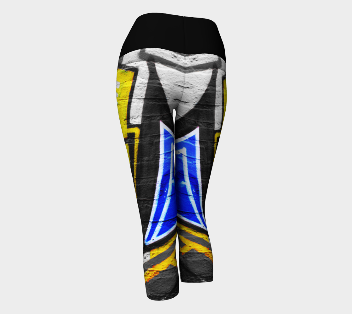 Graffiti 6 Yoga Capris preview #3