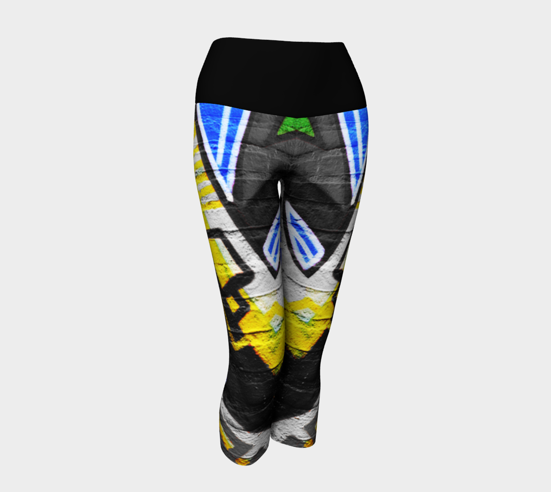 Graffiti 6 Yoga Capris preview #1