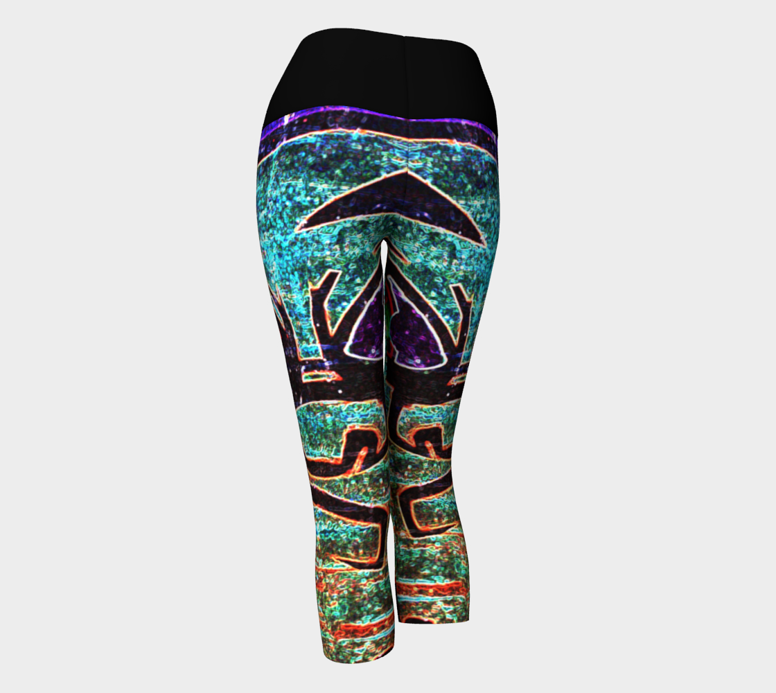 Graffiti 7 Yoga Capris preview #3