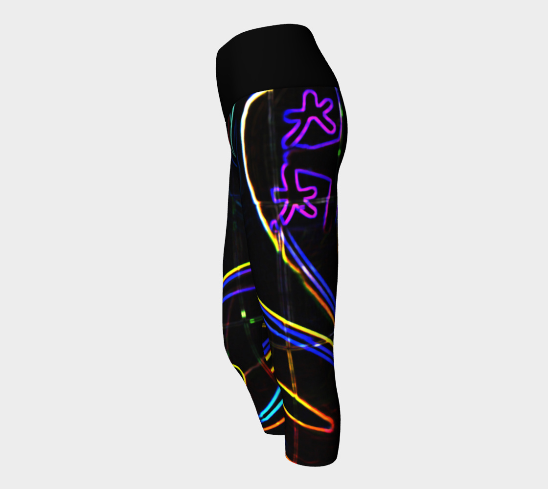 Graffiti 10 Yoga Capris preview #2