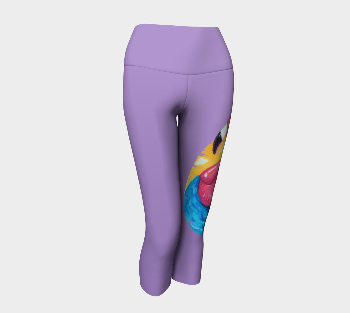 Flamingo Float Yoga Capris  preview