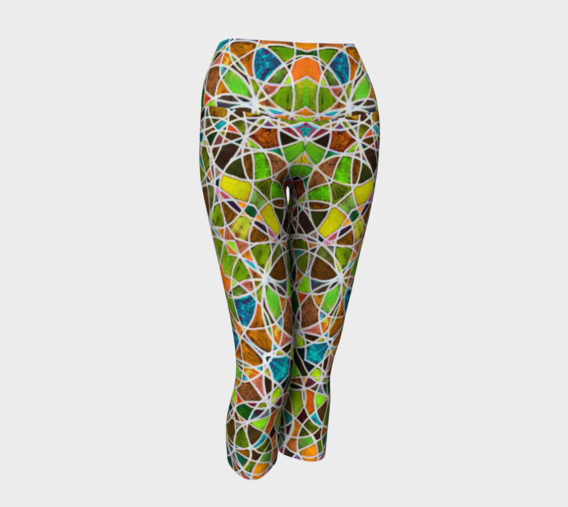 Forest Circle Yoga Capris preview