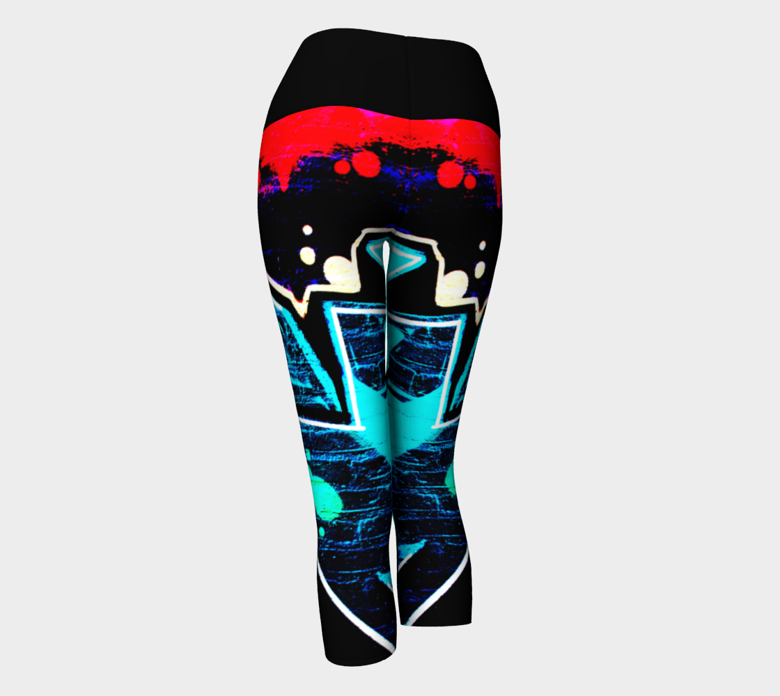 Graffiti 14 Yoga Capris preview #3