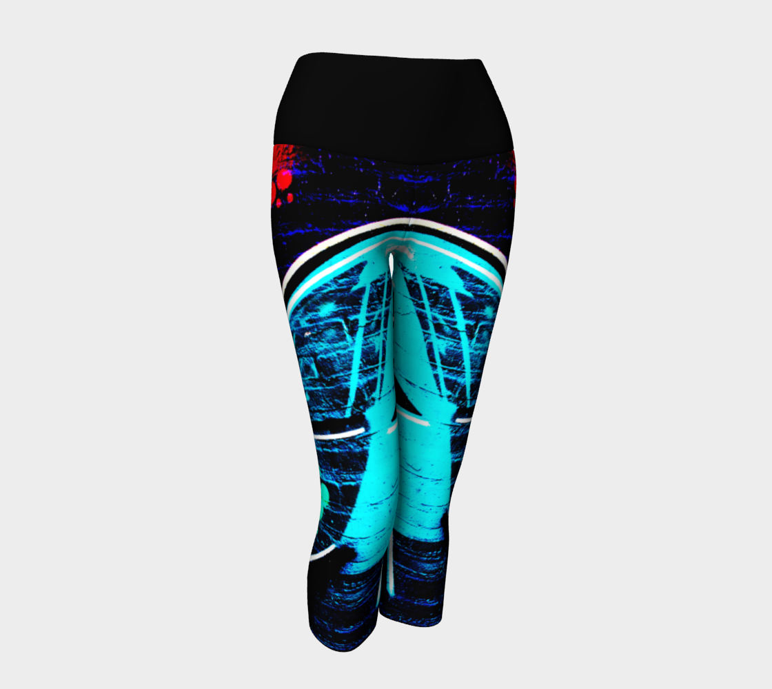 Graffiti 14 Yoga Capris preview #1