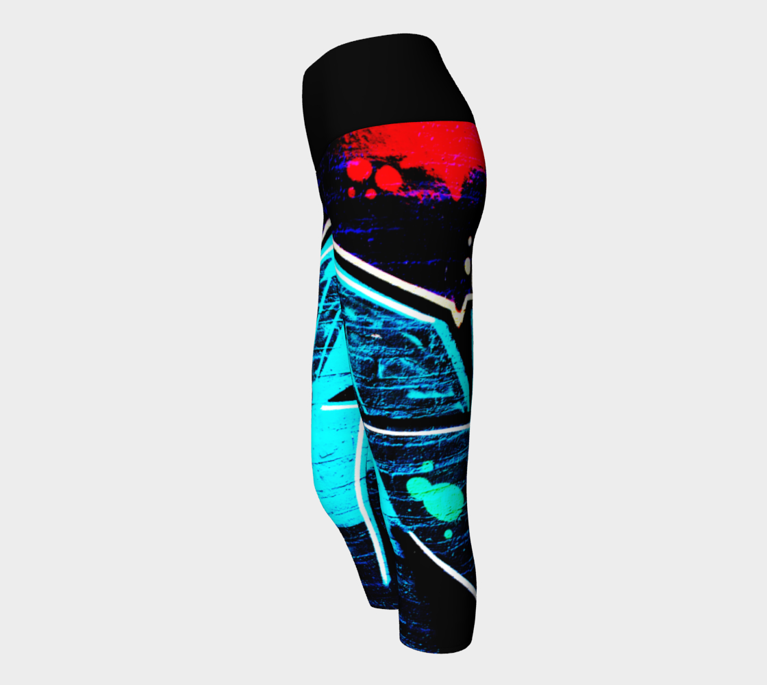 Graffiti 14 Yoga Capris preview #2
