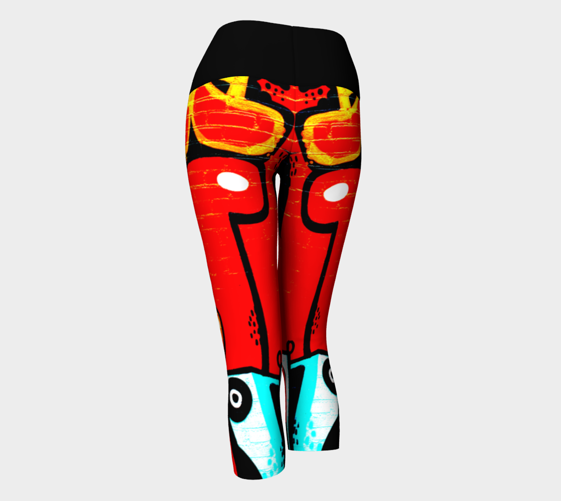 Graffiti 19 Yoga Capris preview #3