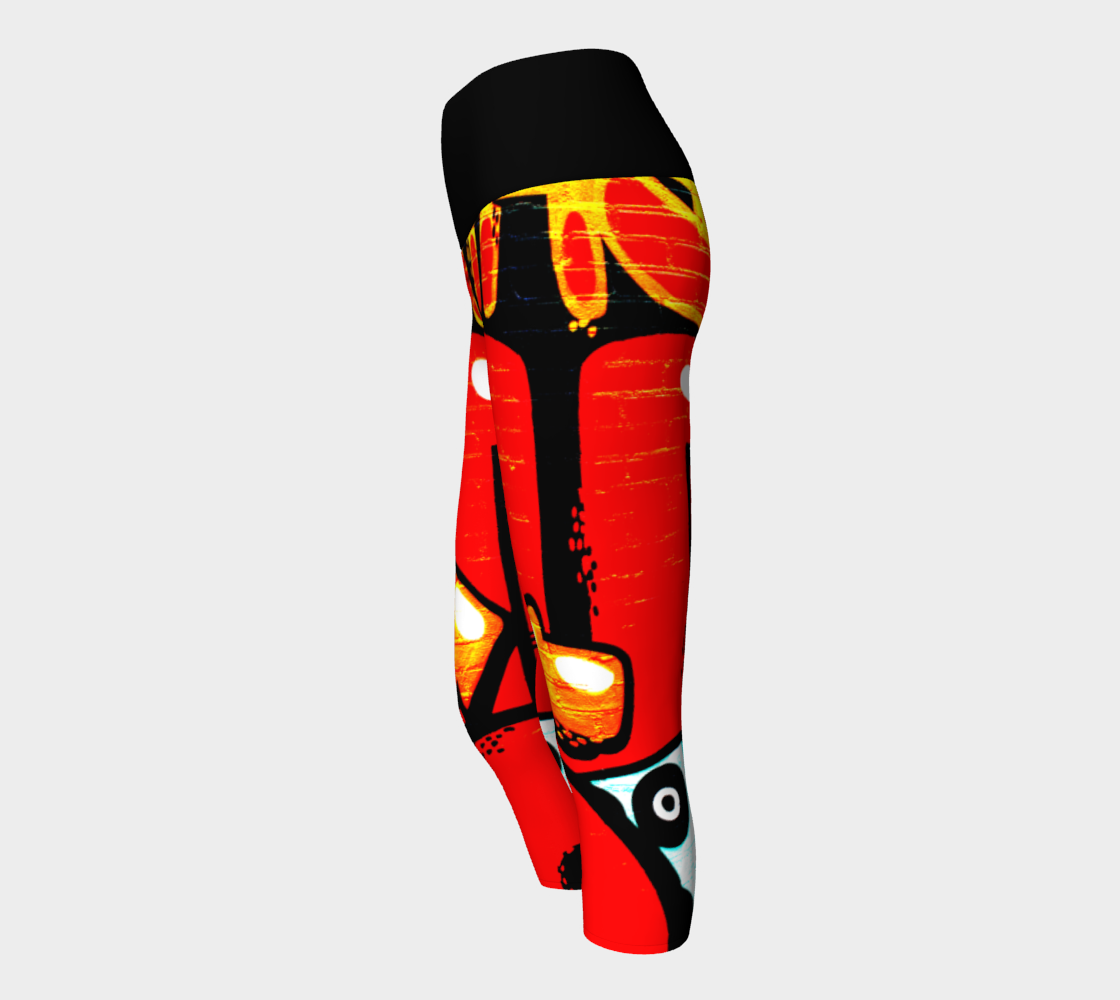 Graffiti 19 Yoga Capris preview #2