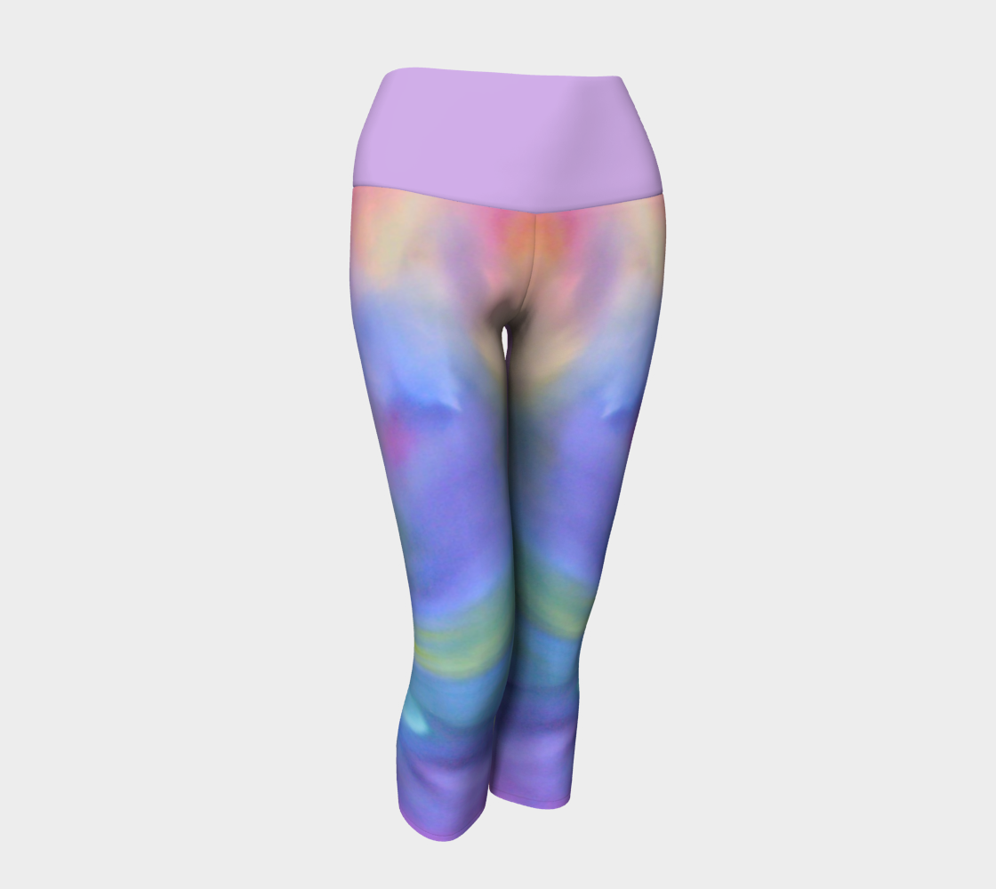 Yoga capri pants colourful preview