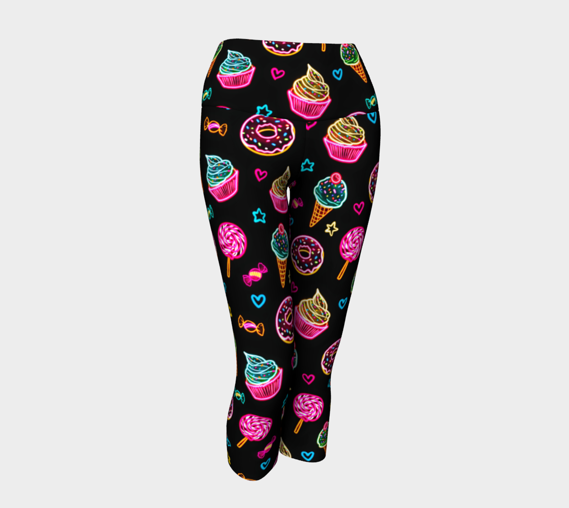 Neon Candy Yoga Capris  preview
