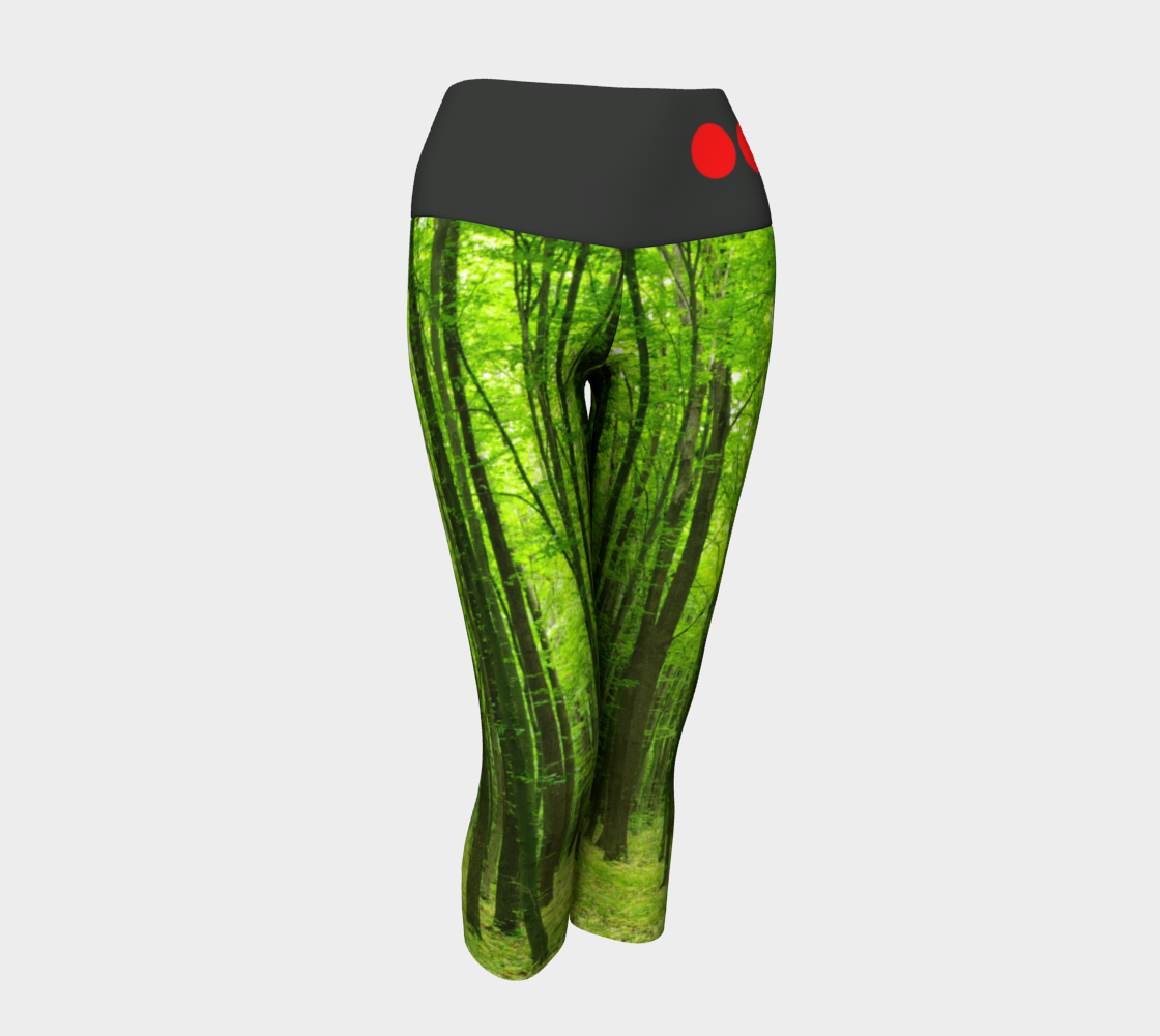 forest yoga capris preview