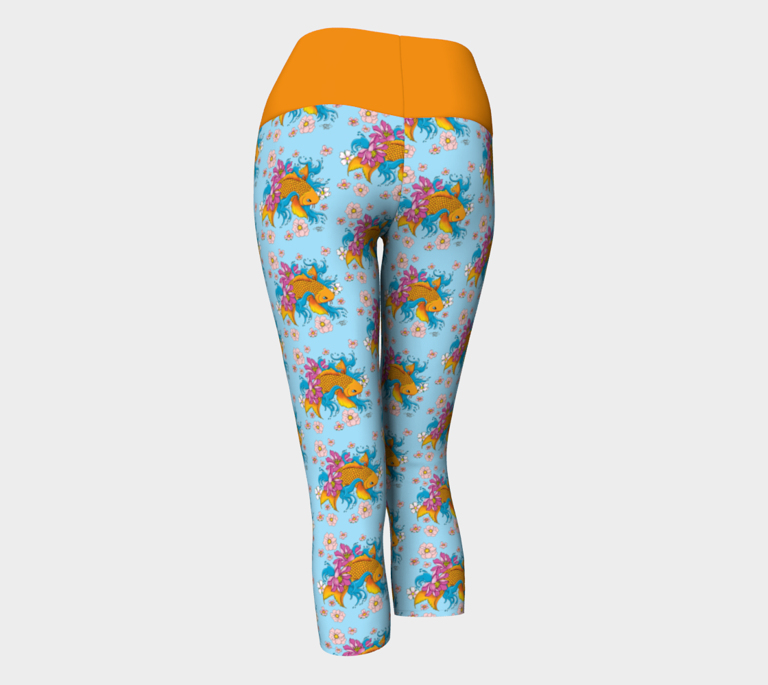 Koi Fish and Flowers preview #3