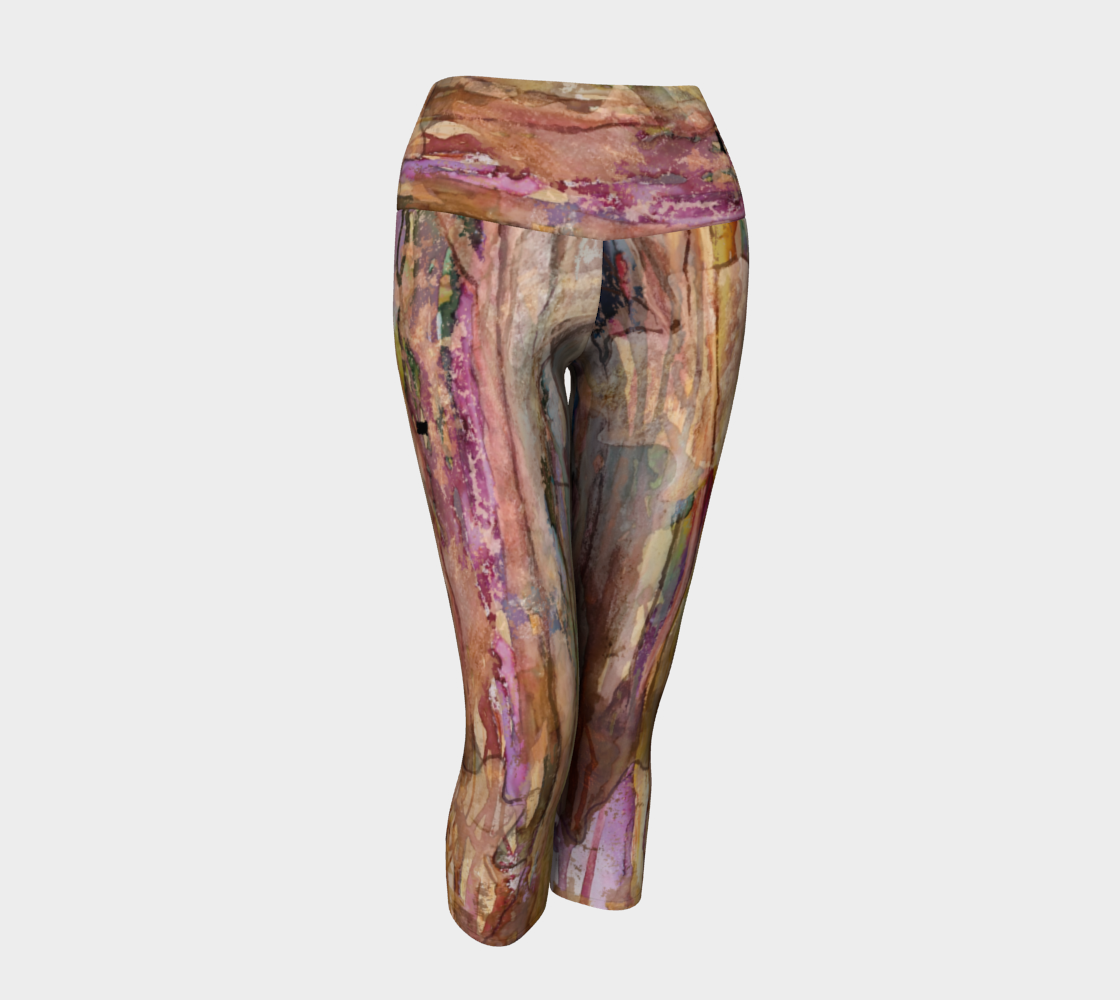 Forest Morning (yoga capris) preview