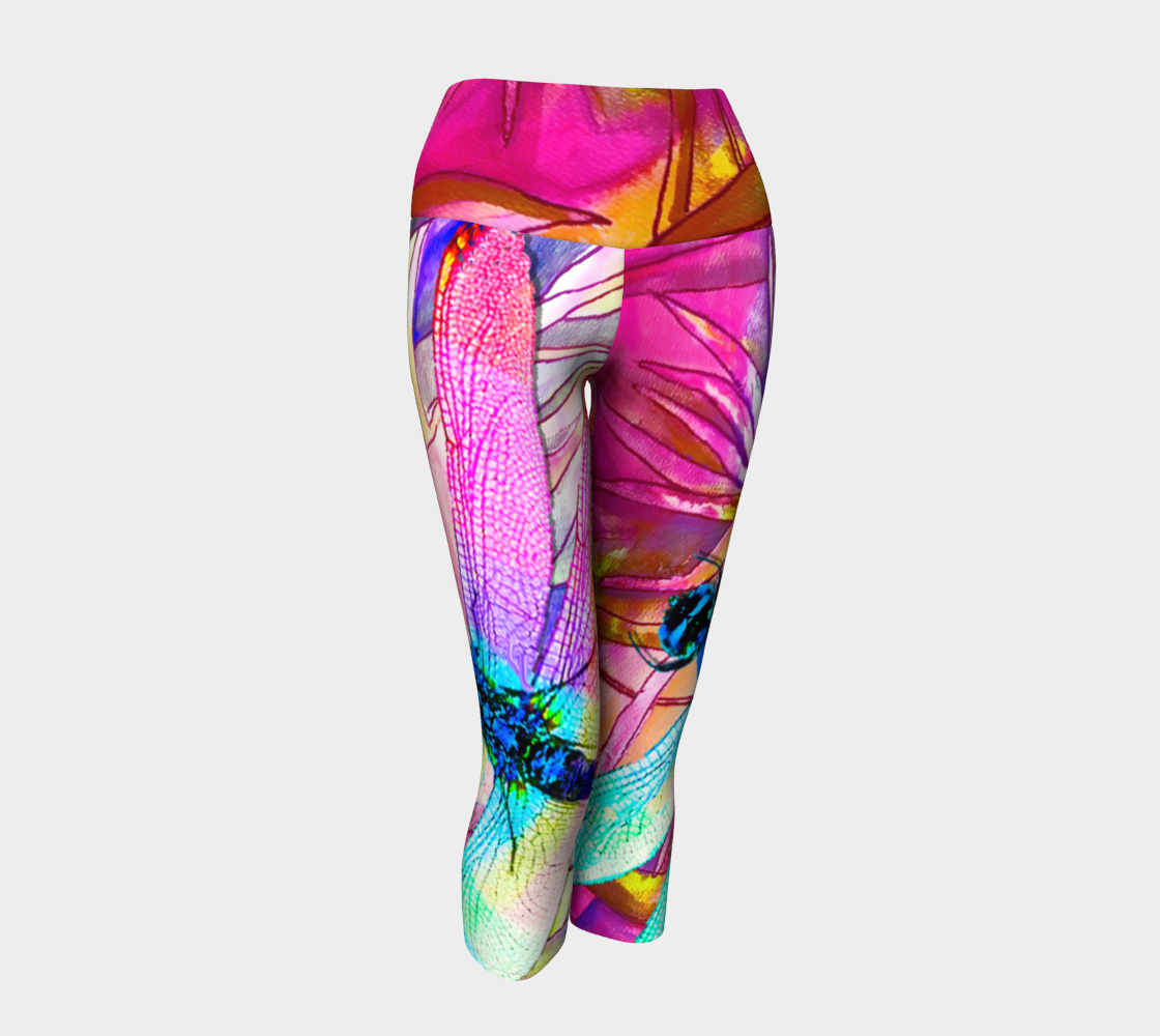 Dragonfly (yoga capris) preview