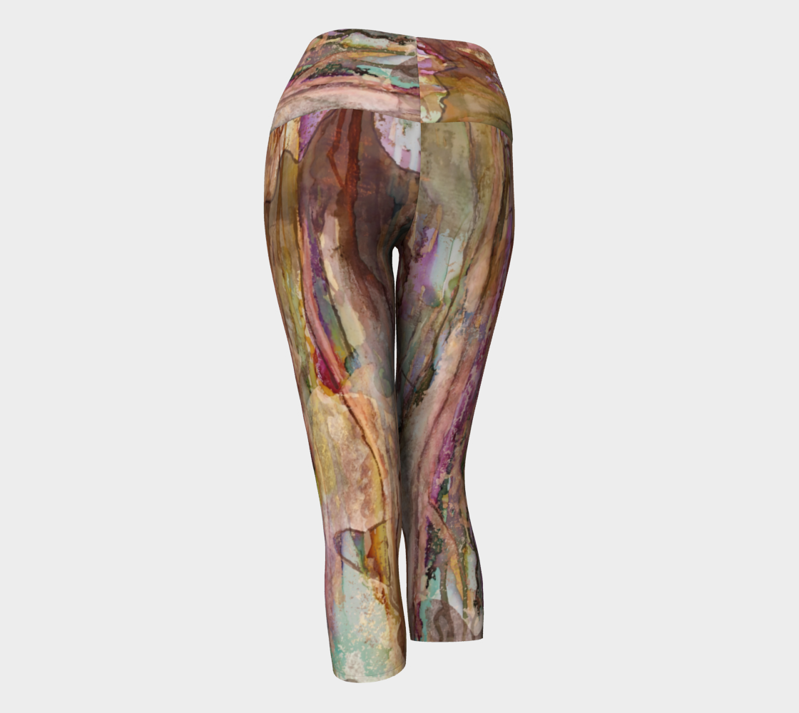 Forest Morning (yoga capris) preview #3