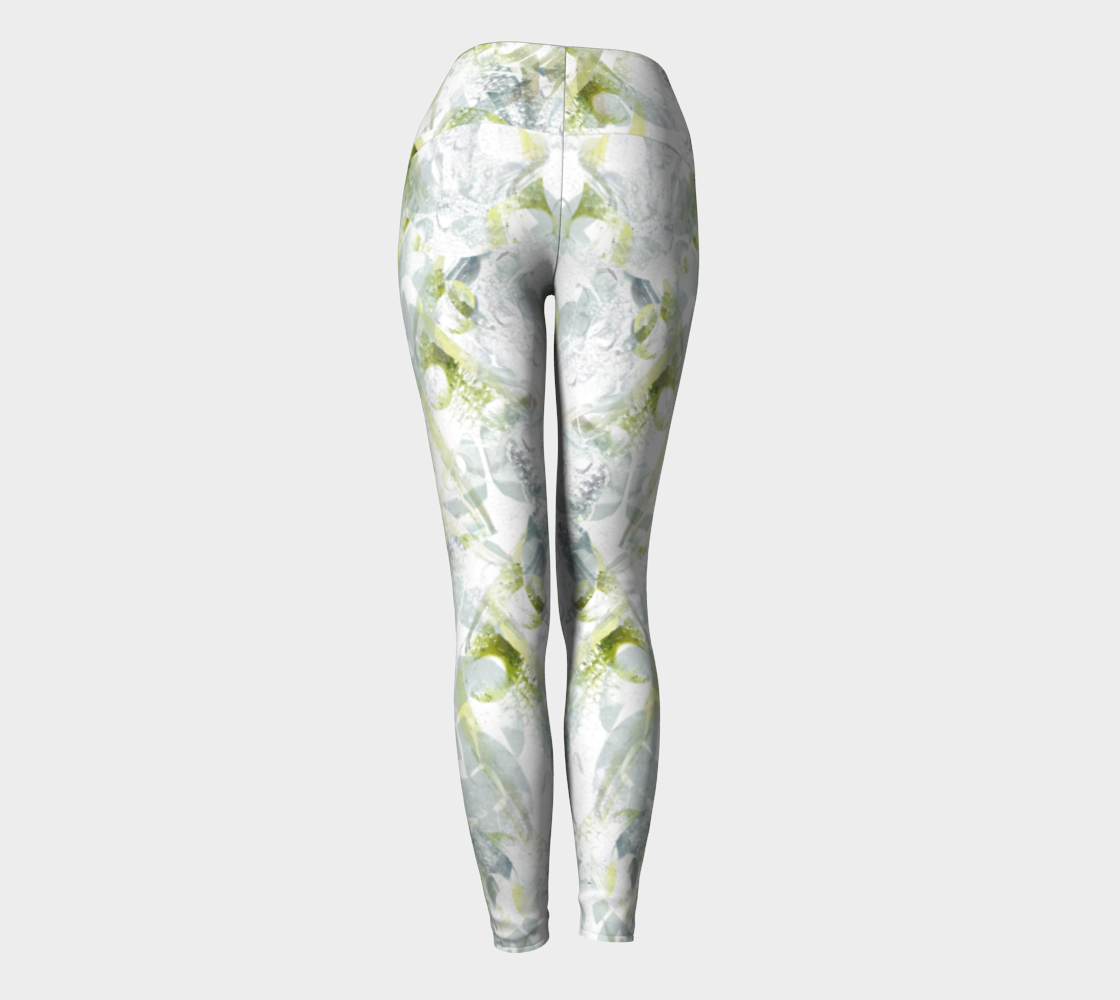 Spring Equinox 2 Yoga Leggings by Laura Davis Art Studio preview #4