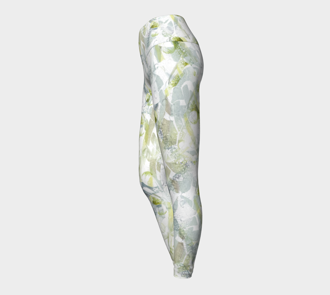 Spring Equinox 2 Yoga Leggings by Laura Davis Art Studio preview #3