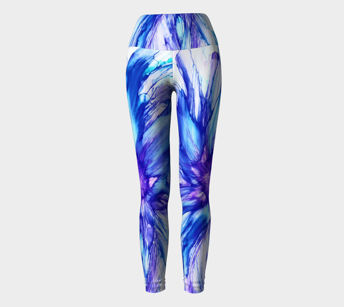 Abstract Blue Daisy preview #2