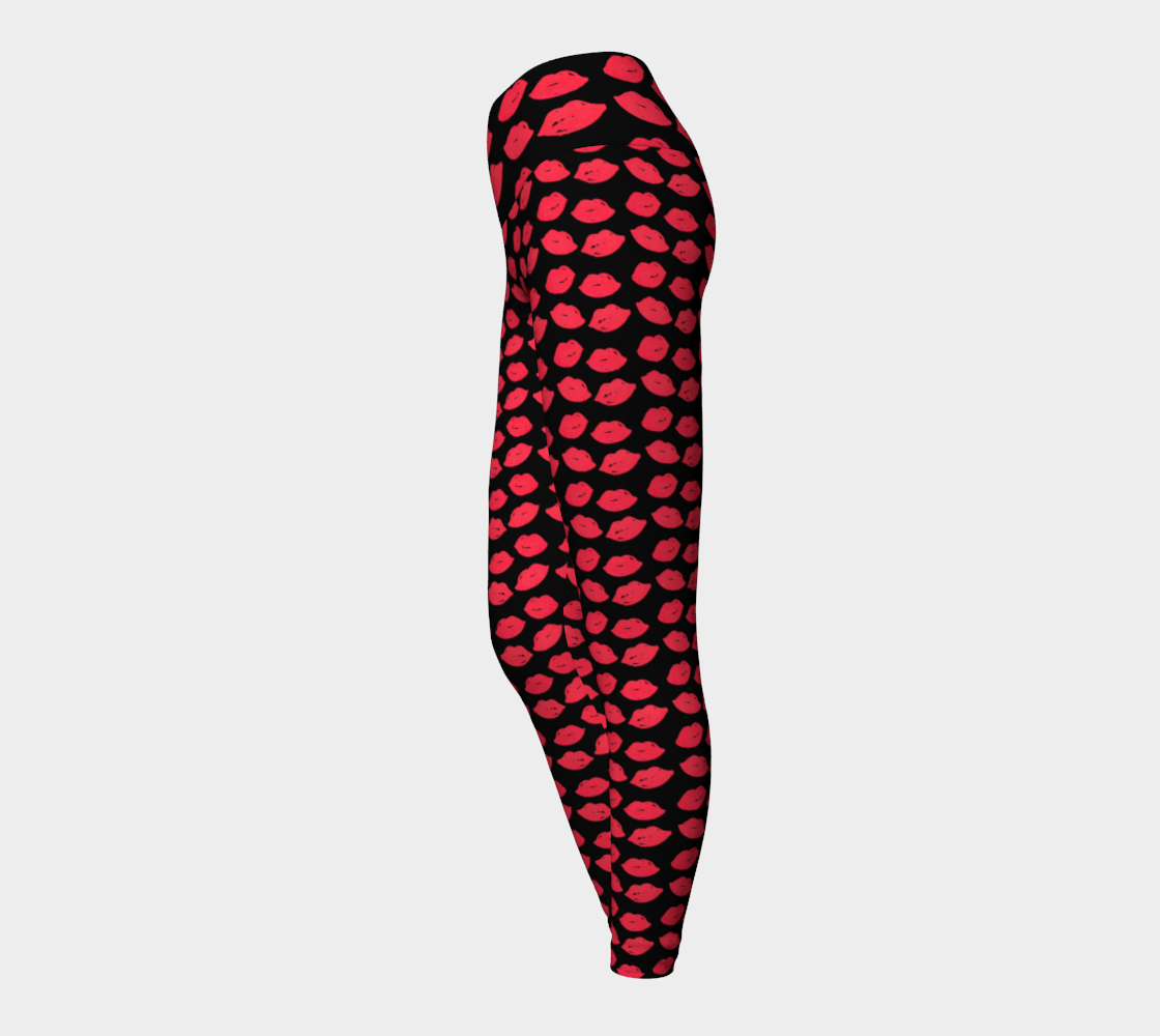 Lips Yoga Leggings preview #3