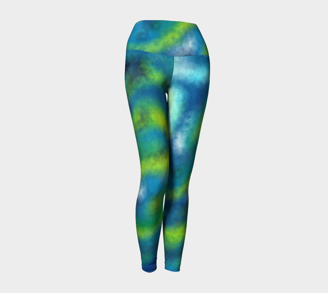 Sea Witch Yoga Leggings 3D preview