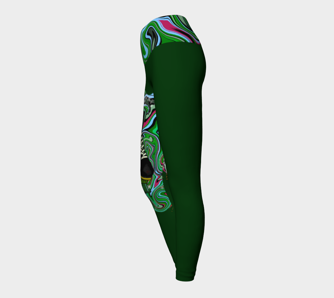 Storm Damage Yoga Leggings preview #3