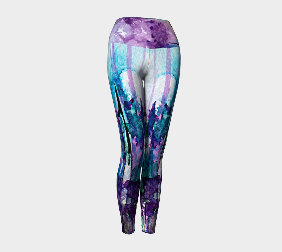 Abstract Lavender Ocean preview #1