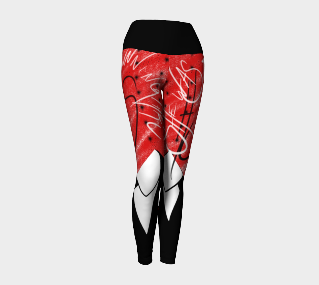 tuxedo yoga pants