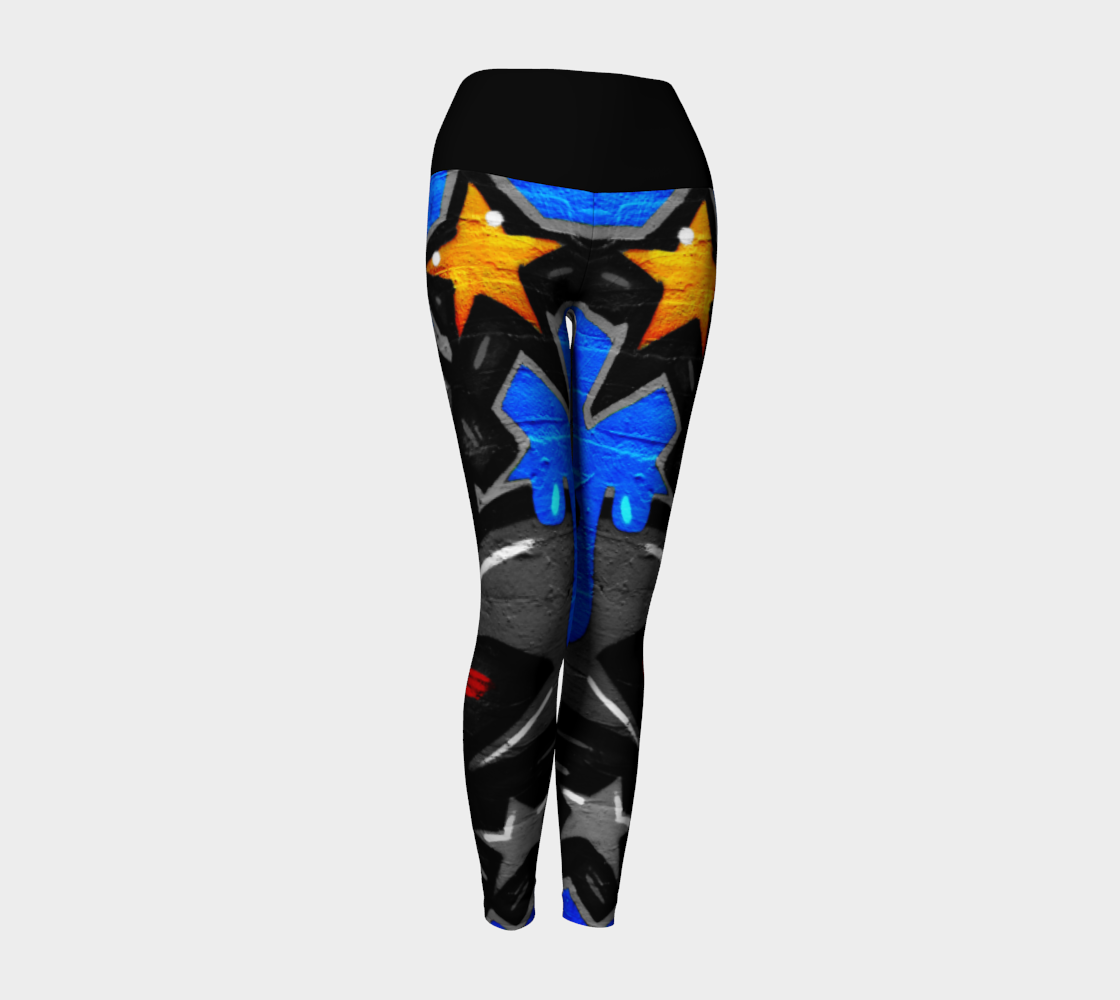 Graffiti 3 Yoga Leggings preview #1