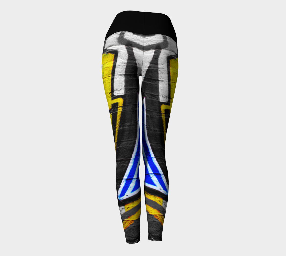 Graffiti 6 Yoga Leggings preview #4