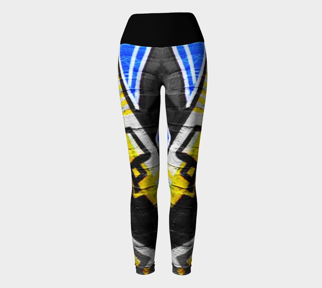 Graffiti 6 Yoga Leggings preview #2