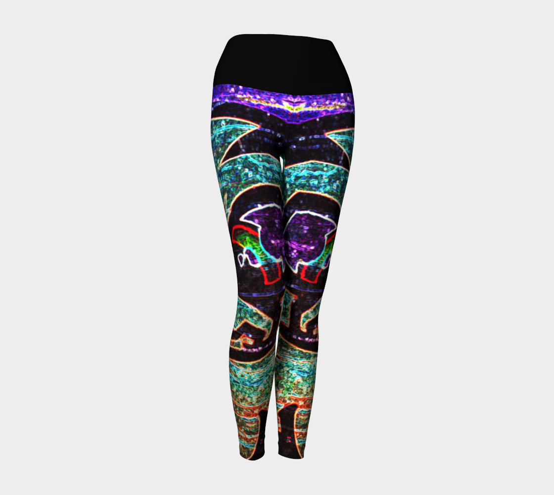 Graffiti 7 Yoga Leggings preview #1